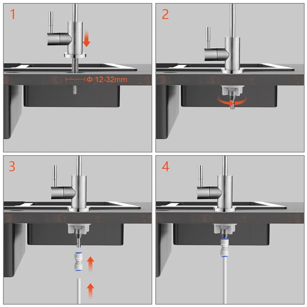 Instalación y Mantenimiento del Grifo de Osmosis Inversa Bricomart