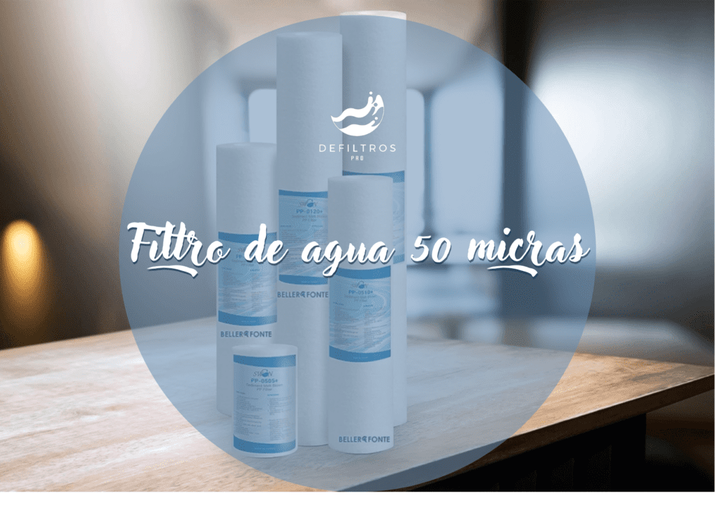 Filtro de agua 50 micras