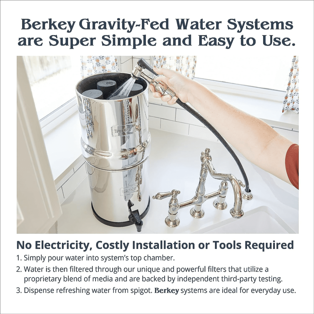 Instalación y Mantenimiento de un Filtro Berkey