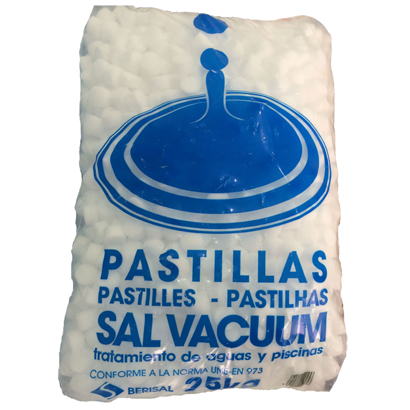 Sal en pastillas para descalcificador